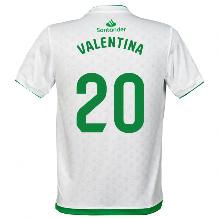 Danxen Męski Valentina Lucumi Montoya #20 Zielono-Biały Domowa Koszulka 2025/26 Koszulki Klubowe