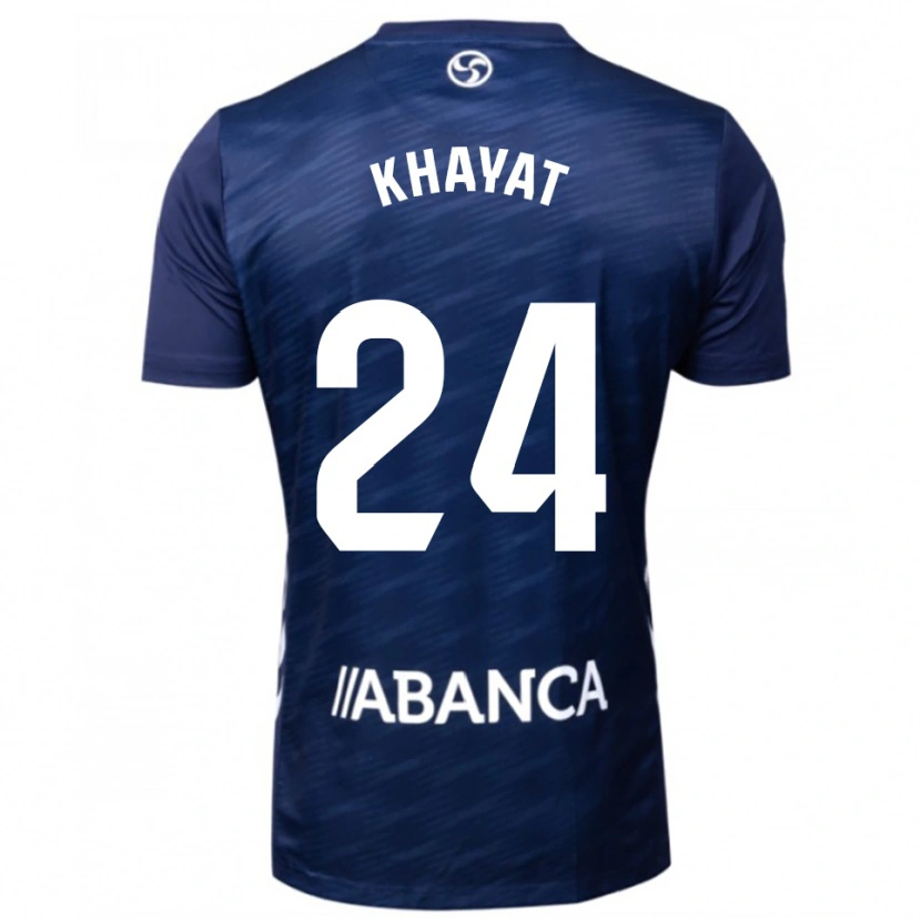 Danxen Męski Anthony Khayat #24 Granatowo-Biały Wyjazdowa Koszulka 2025/26 Koszulki Klubowe