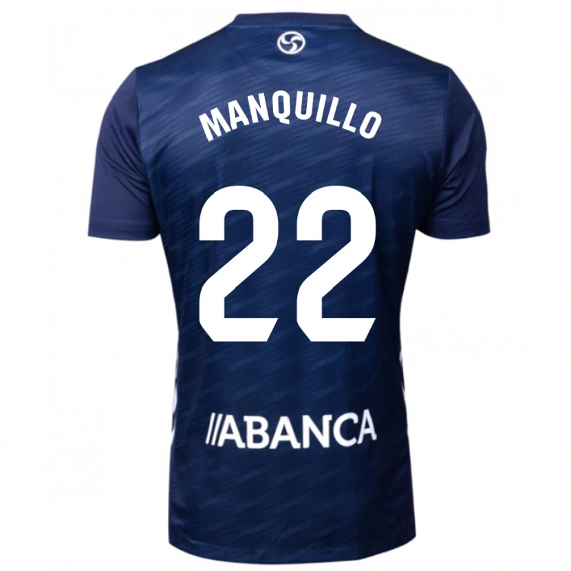 Danxen Męski Javier Manquillo #22 Granatowo-Biały Wyjazdowa Koszulka 2025/26 Koszulki Klubowe