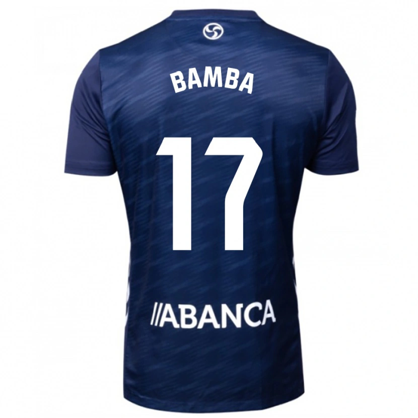 Danxen Męski Jonathan Bamba #17 Granatowo-Biały Wyjazdowa Koszulka 2025/26 Koszulki Klubowe