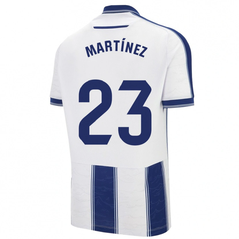 Danxen Męski Pablo Martínez #23 Granatowo-Biały Wyjazdowa Koszulka 2025/26 Koszulki Klubowe