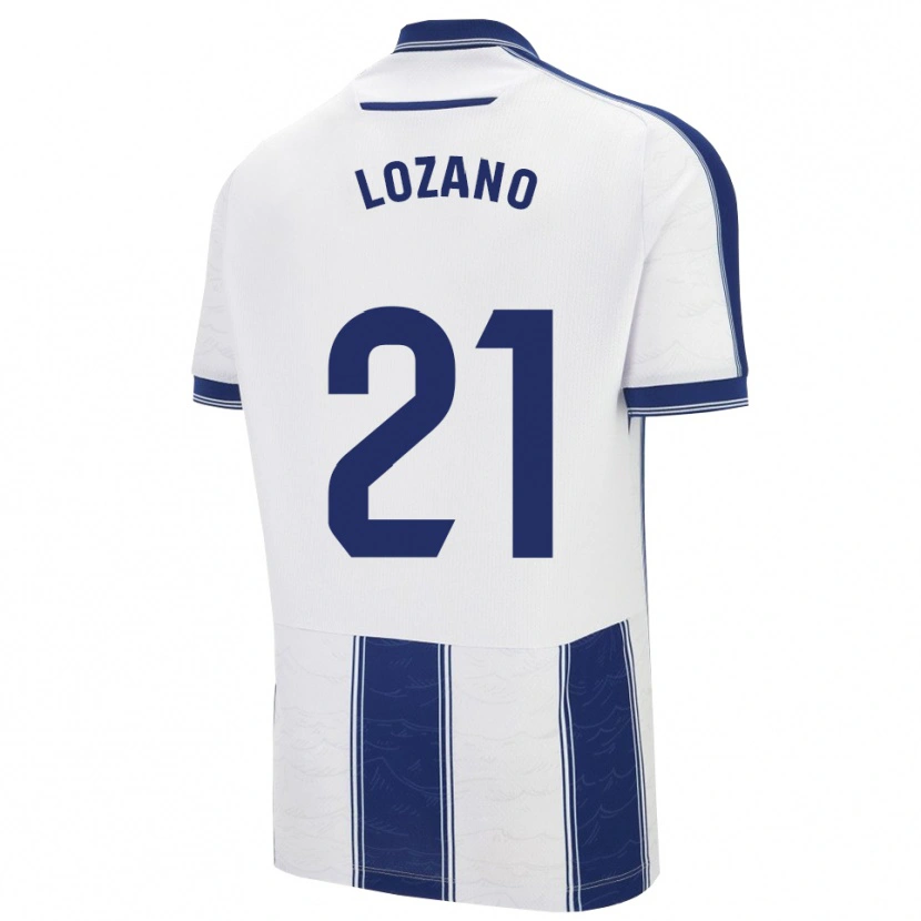 Danxen Męski Sergio Lozano #21 Granatowo-Biały Wyjazdowa Koszulka 2025/26 Koszulki Klubowe