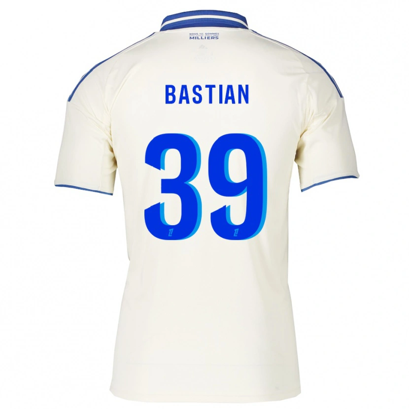Danxen Męski Maxime Bastian #39 Szampańsko-Niebieski Wyjazdowa Koszulka 2025/26 Koszulki Klubowe