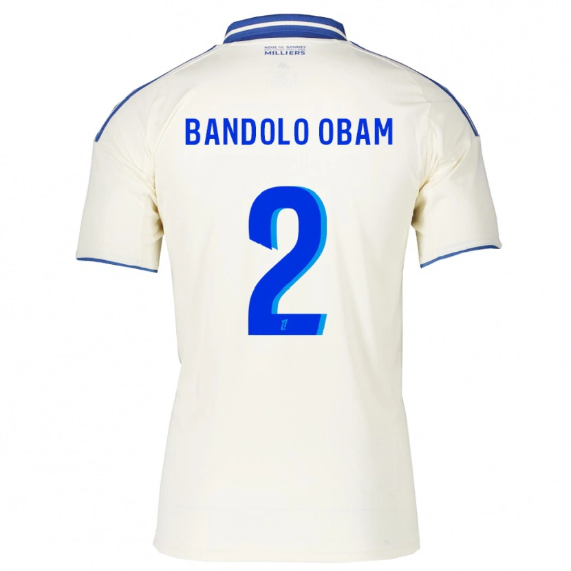 Danxen Męski Randy Bandolo Obam #2 Szampańsko-Niebieski Wyjazdowa Koszulka 2025/26 Koszulki Klubowe