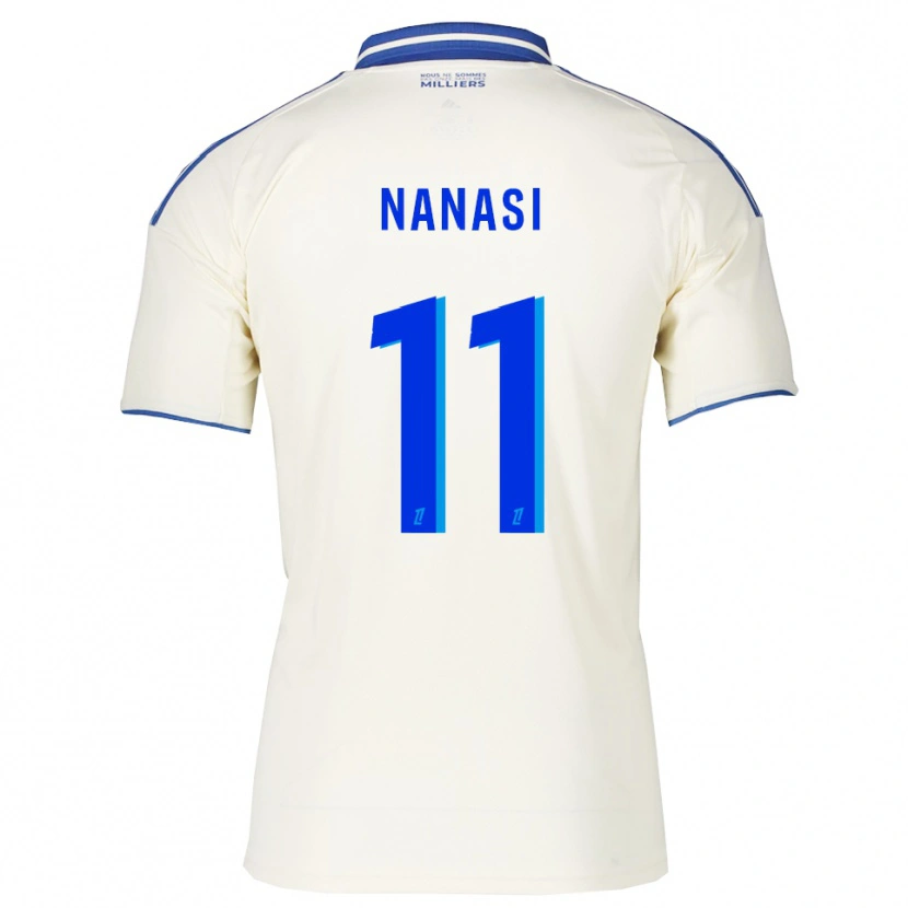 Danxen Męski Sebastian Nanasi #11 Szampańsko-Niebieski Wyjazdowa Koszulka 2025/26 Koszulki Klubowe