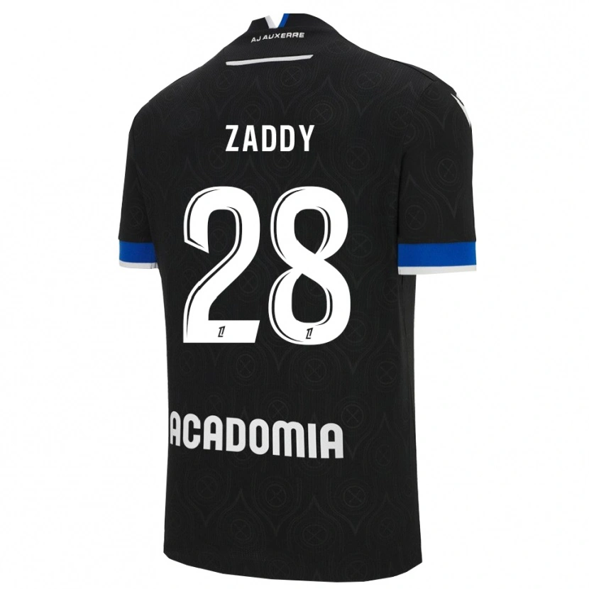 Danxen Męski Yvan Zaddy #28 Czarno-Biały Wyjazdowa Koszulka 2025/26 Koszulki Klubowe