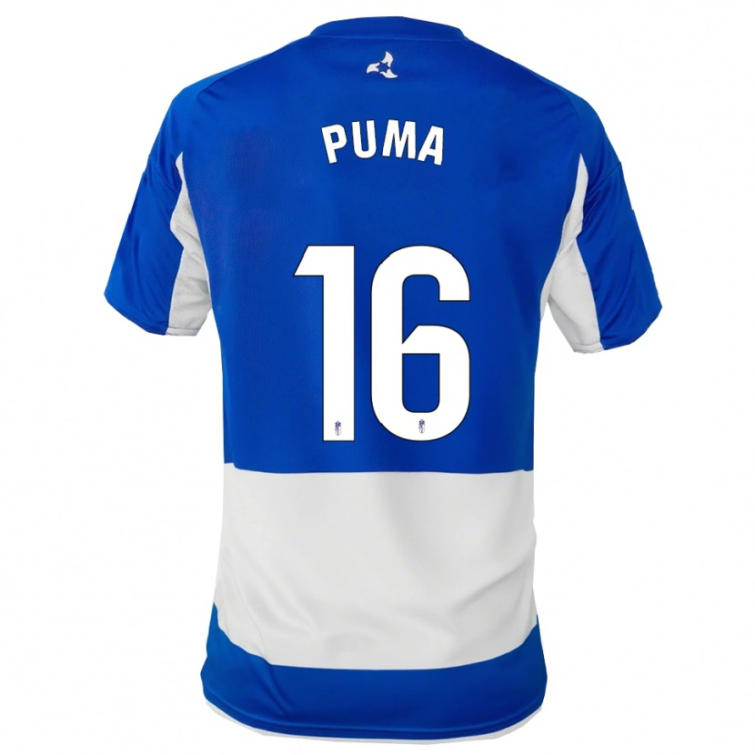 Danxen Męski Puma #16 Niebiesko-Biały Wyjazdowa Koszulka 2025/26 Koszulki Klubowe