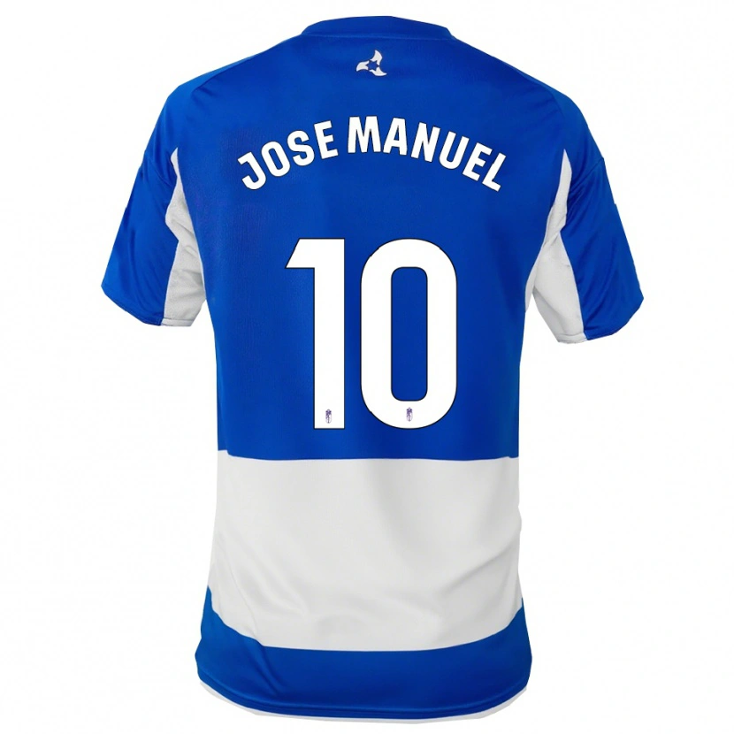 Danxen Męski José Manuel Arnáiz #10 Niebiesko-Biały Wyjazdowa Koszulka 2025/26 Koszulki Klubowe