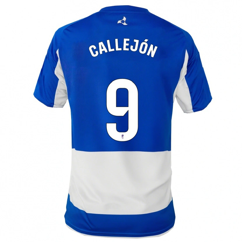 Danxen Męski Jose Callejon #9 Niebiesko-Biały Wyjazdowa Koszulka 2025/26 Koszulki Klubowe