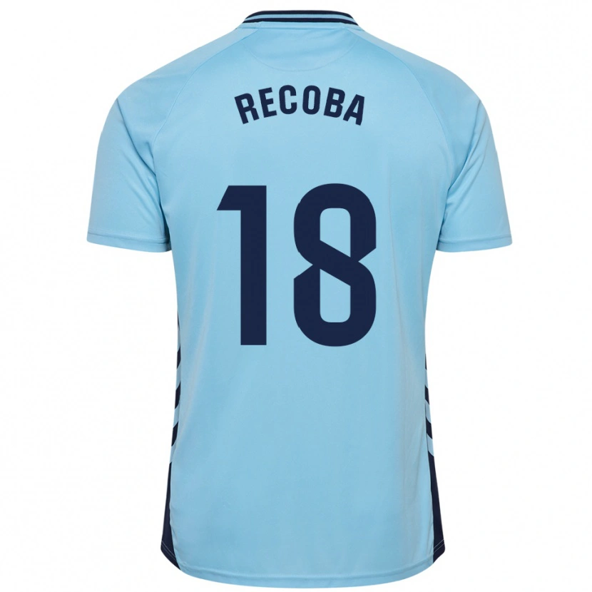 Danxen Męski Jeremía Recoba #18 Błękitny Wyjazdowa Koszulka 2025/26 Koszulki Klubowe