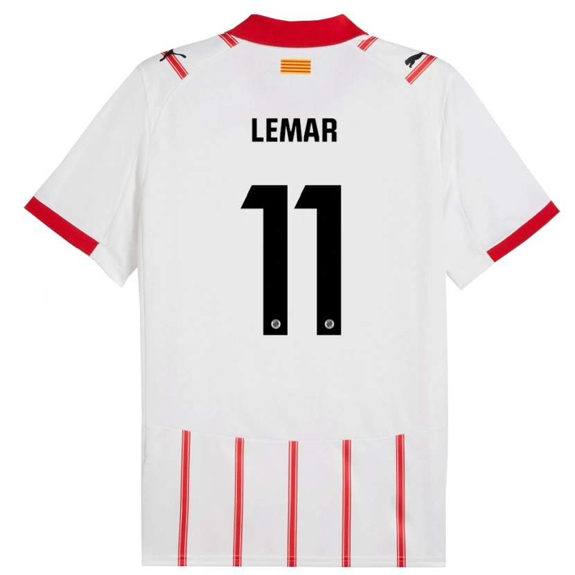Danxen Kobiety Thomas Lemar #11 Biało-Czerwony Domowa Koszulka 2025/26 Koszulki Klubowe