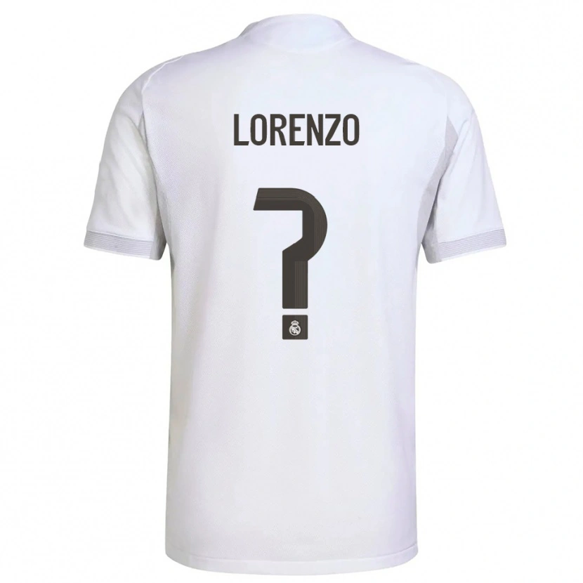 Danxen Kobiety Lorenzo Sanchez #0 Biało-Żółty Domowa Koszulka 2025/26 Koszulki Klubowe
