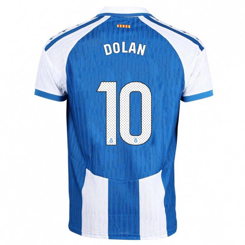 Danxen Kobiety Tyrhys Dolan #10 Niebiesko-Biały Domowa Koszulka 2025/26 Koszulki Klubowe