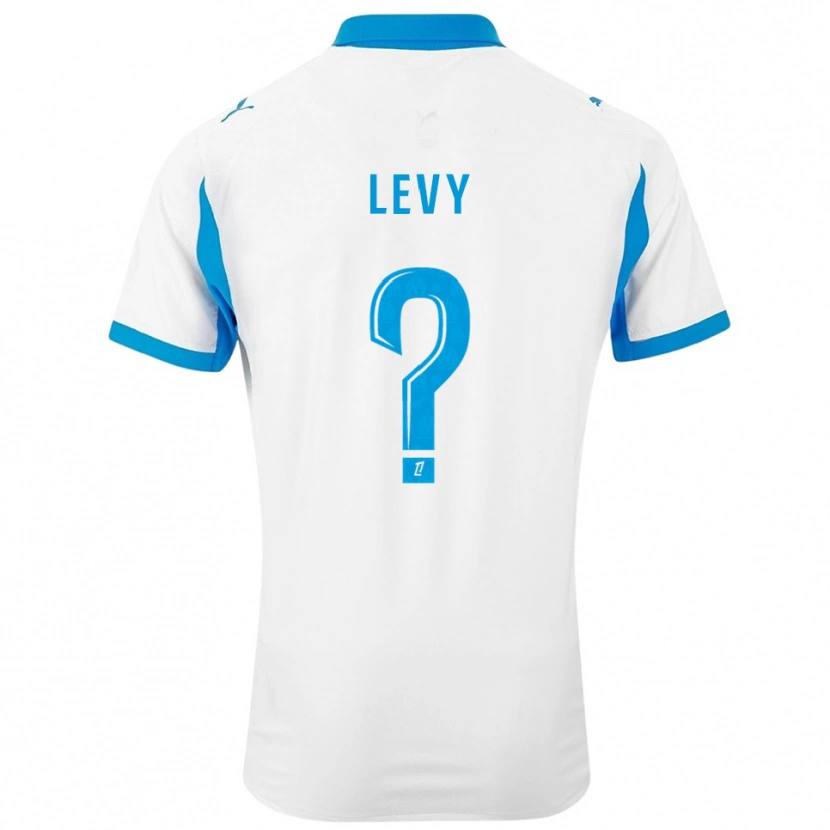 Danxen Kobiety Bradley Levy #0 Biało-Błękitny Domowa Koszulka 2025/26 Koszulki Klubowe