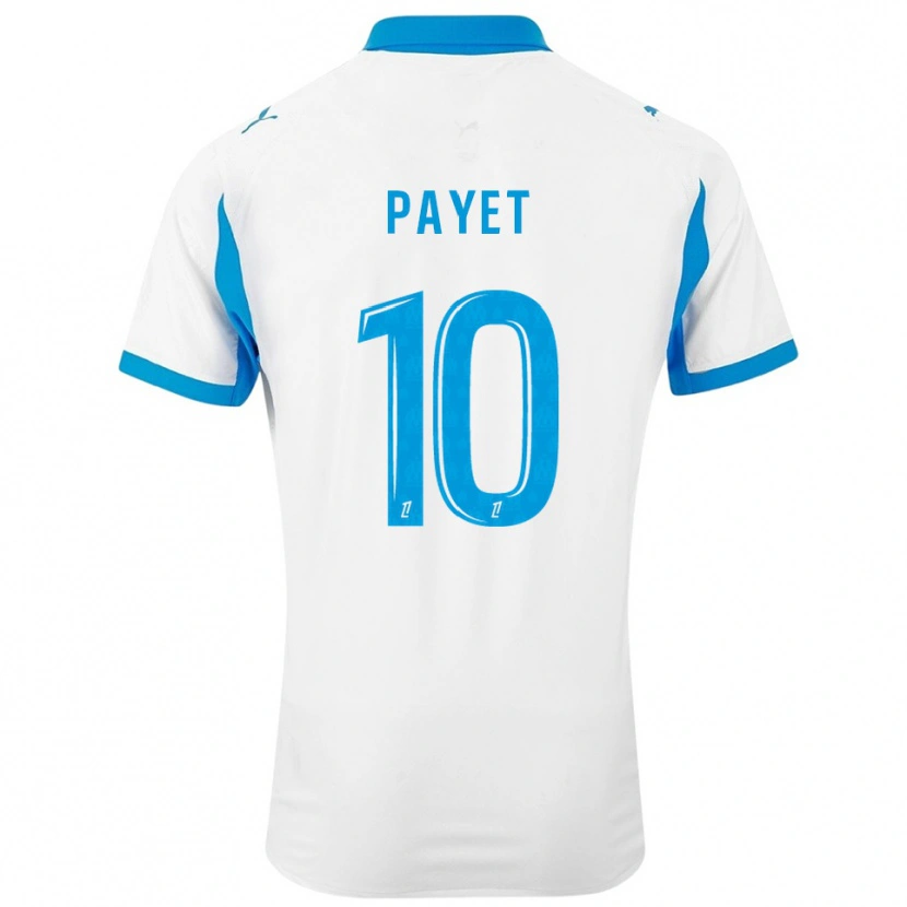 Danxen Kobiety Dimitri Payet #10 Biało-Błękitny Domowa Koszulka 2025/26 Koszulki Klubowe
