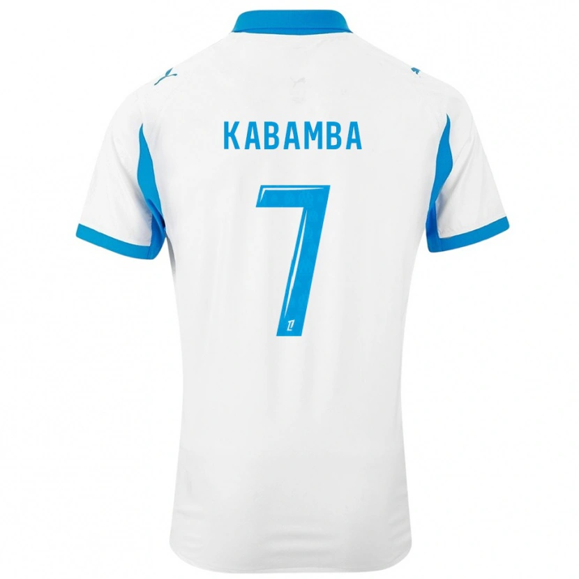 Danxen Kobiety Alexis Kabamba #7 Biało-Błękitny Domowa Koszulka 2025/26 Koszulki Klubowe