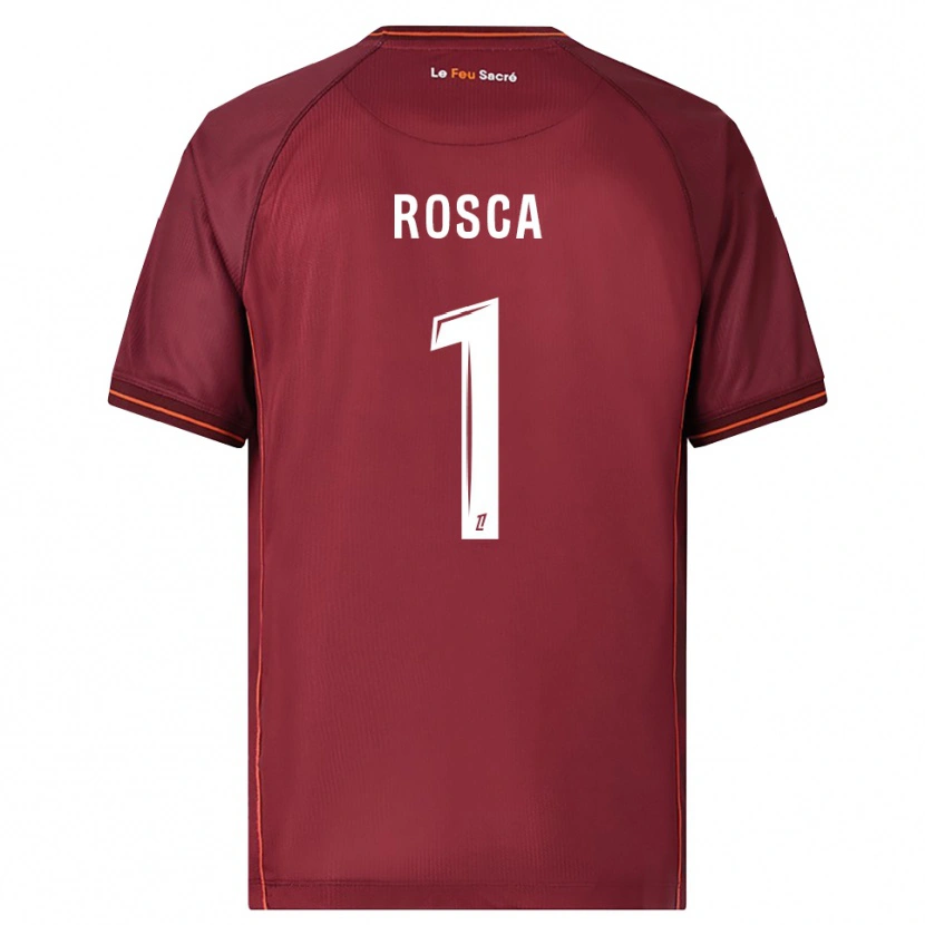 Danxen Kobiety Daniel Rosca #1 Bordowo-Biały Domowa Koszulka 2025/26 Koszulki Klubowe