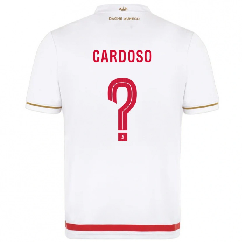 Danxen Kobiety Bruno Cardoso #0 Czerwono-Biały Domowa Koszulka 2025/26 Koszulki Klubowe