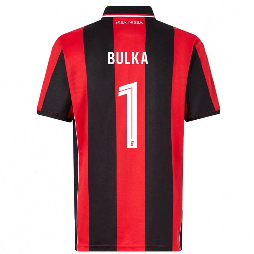 Danxen Kobiety Marcin Bulka #1 Czerwono-Czarny Domowa Koszulka 2025/26 Koszulki Klubowe