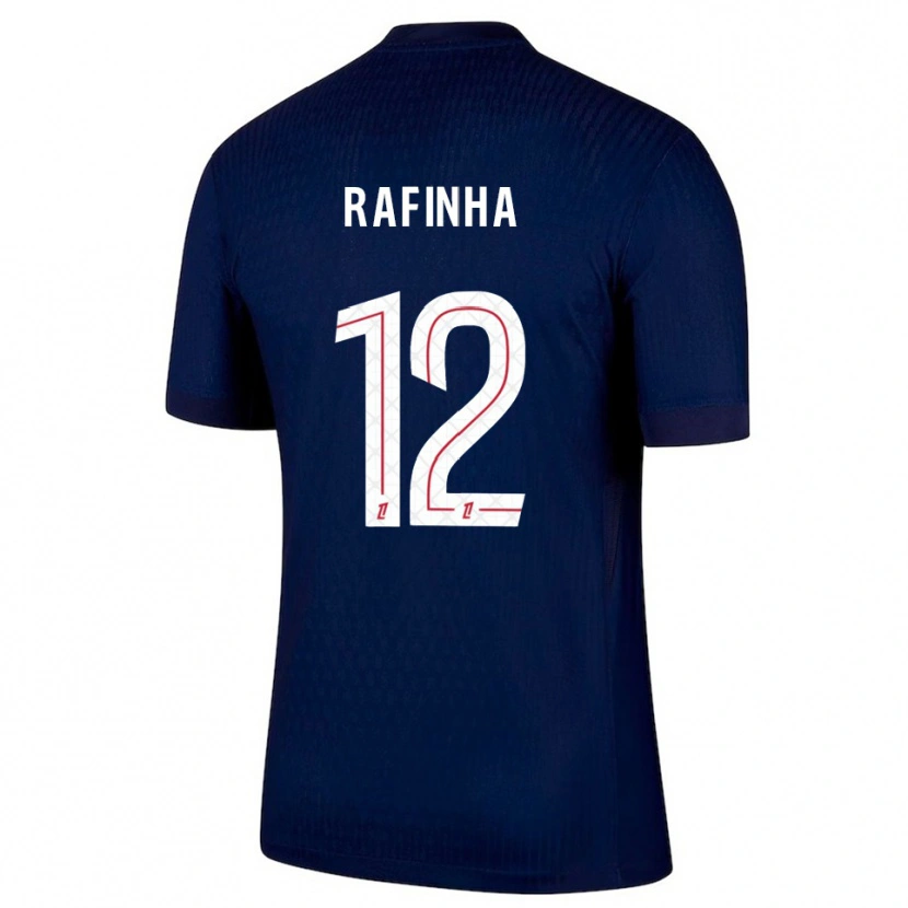 Danxen Kobiety Rafinha #12 Granatowo-Czerwony Domowa Koszulka 2025/26 Koszulki Klubowe