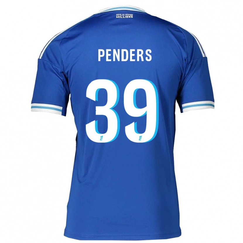 Danxen Kobiety Mike Penders #39 Niebiesko-Biały Domowa Koszulka 2025/26 Koszulki Klubowe