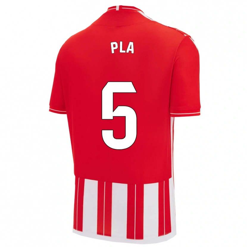 Danxen Kobiety Edu Pla #5 Czerwono-Biały Domowa Koszulka 2025/26 Koszulki Klubowe