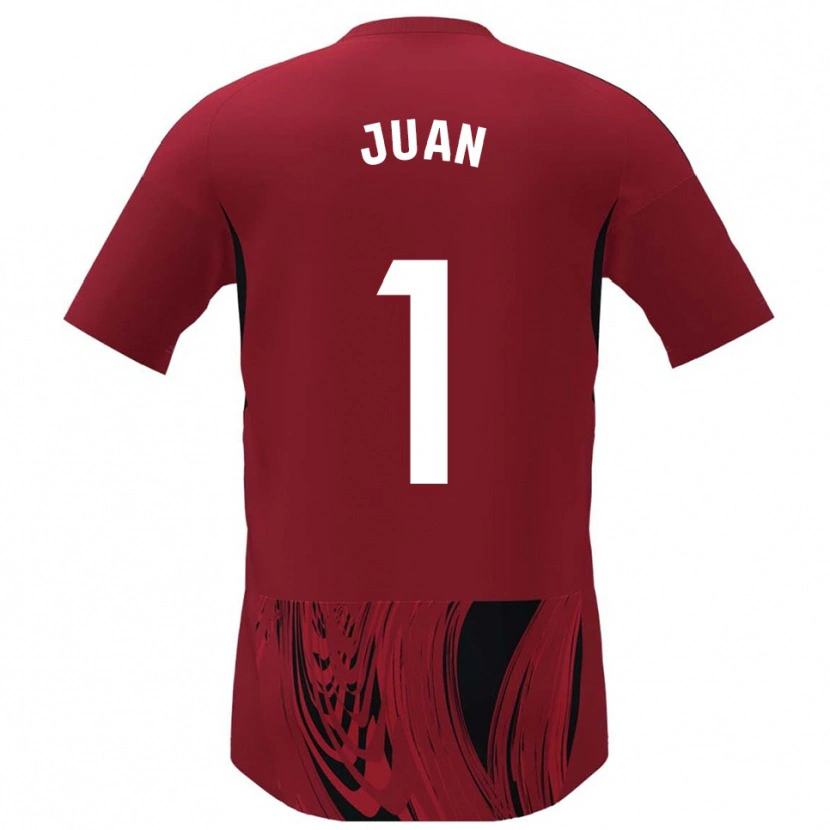 Danxen Kobiety Ramón Juan #1 Czerwono-Czarny Domowa Koszulka 2025/26 Koszulki Klubowe
