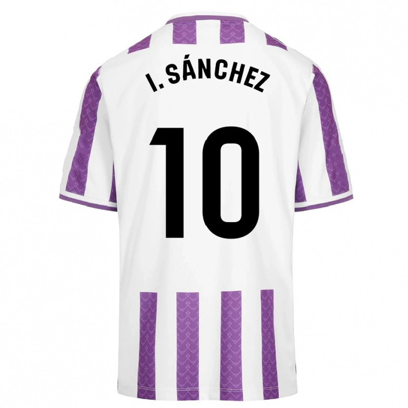 Danxen Kobiety Iván Sánchez #10 Fioletowo-Biały Domowa Koszulka 2025/26 Koszulki Klubowe