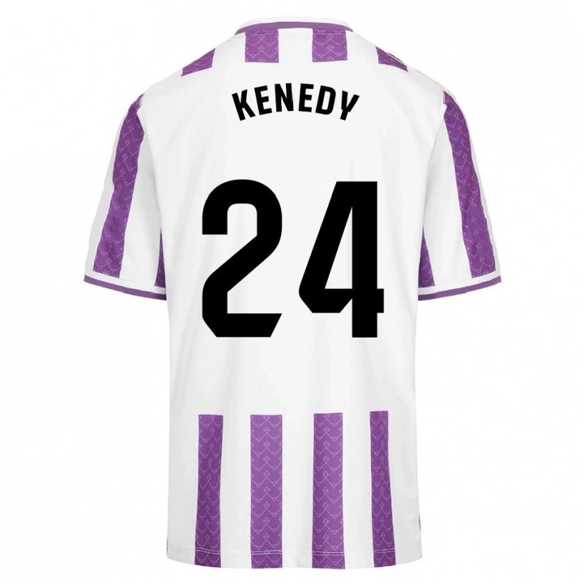Danxen Kobiety Kenedy #24 Fioletowo-Biały Domowa Koszulka 2025/26 Koszulki Klubowe