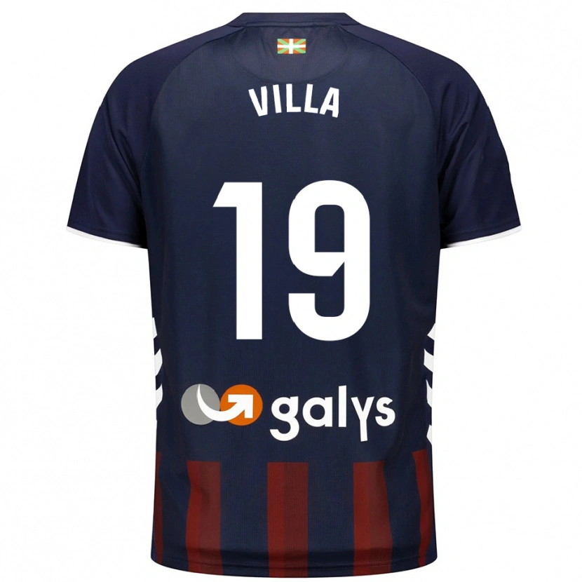 Danxen Kobiety Toni Villa #19 Granatowo-Czerwony Domowa Koszulka 2025/26 Koszulki Klubowe