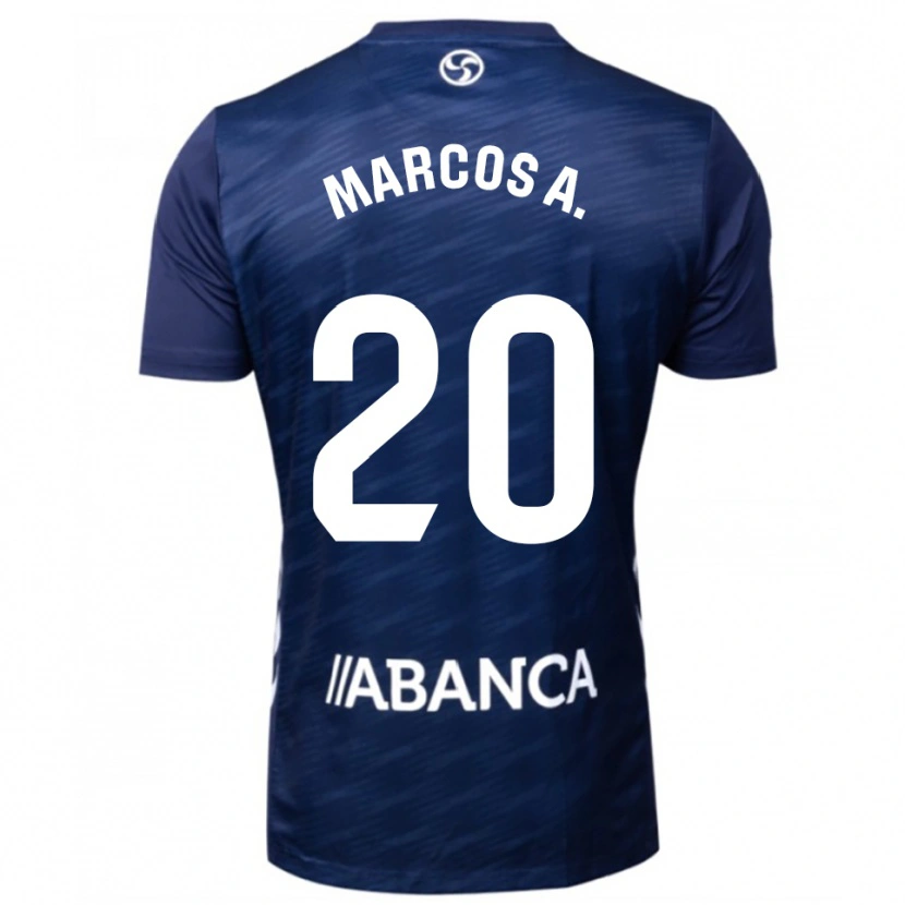 Danxen Kobiety Marcos Alonso #20 Granatowo-Biały Wyjazdowa Koszulka 2025/26 Koszulki Klubowe