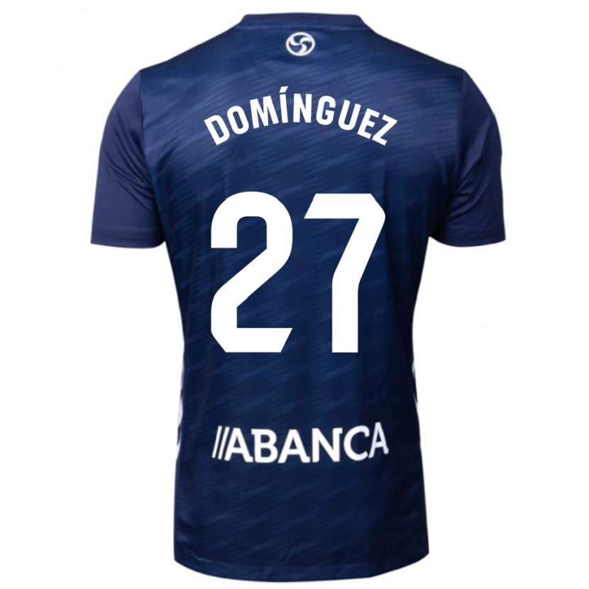 Danxen Kobiety Emma Domínguez #27 Granatowo-Biały Wyjazdowa Koszulka 2025/26 Koszulki Klubowe