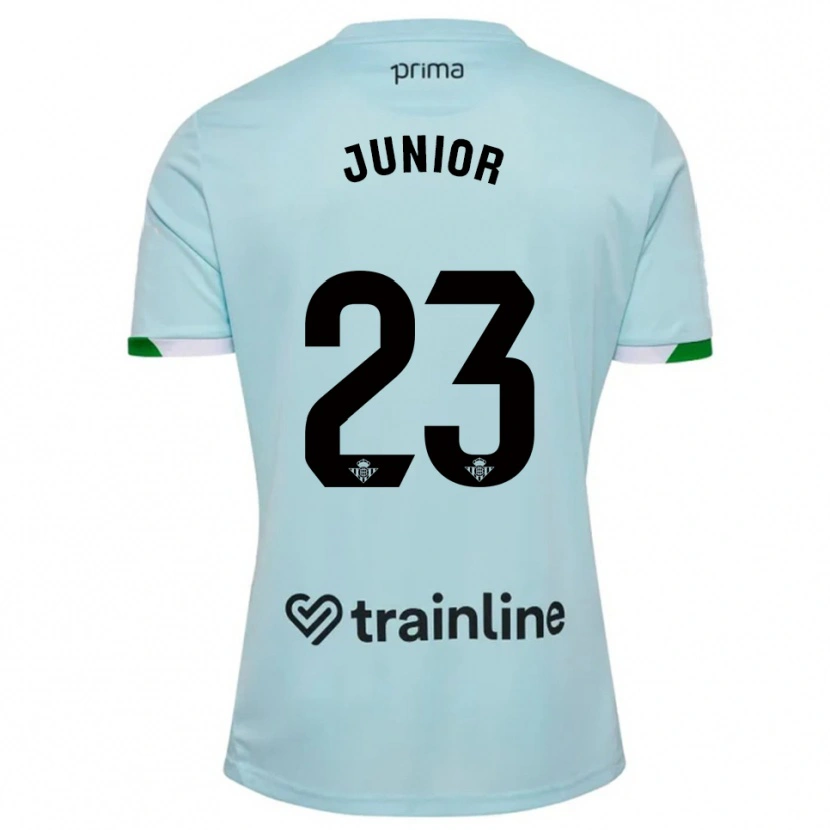 Danxen Kobiety Junior Firpo #23 Błękitno-Zielony Wyjazdowa Koszulka 2025/26 Koszulki Klubowe