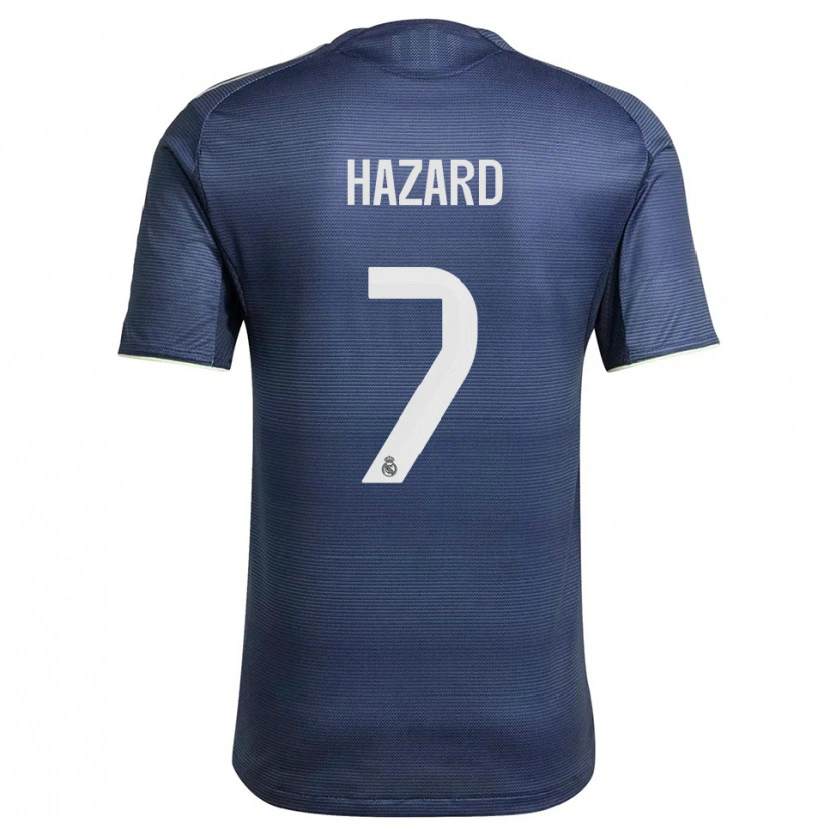 Danxen Kobiety Eden Hazard #7 Granatowo-Srebrny Wyjazdowa Koszulka 2025/26 Koszulki Klubowe