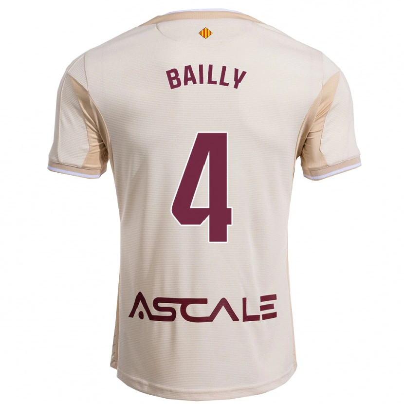Danxen Kobiety Eric Bailly #4 Złamana Biel-Bordowy Wyjazdowa Koszulka 2025/26 Koszulki Klubowe
