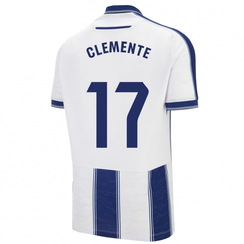 Danxen Kobiety Óscar Clemente #17 Granatowo-Biały Wyjazdowa Koszulka 2025/26 Koszulki Klubowe