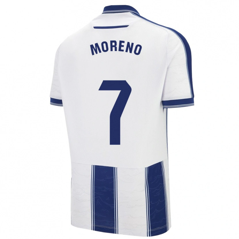 Danxen Kobiety Álvaro Moreno #7 Granatowo-Biały Wyjazdowa Koszulka 2025/26 Koszulki Klubowe