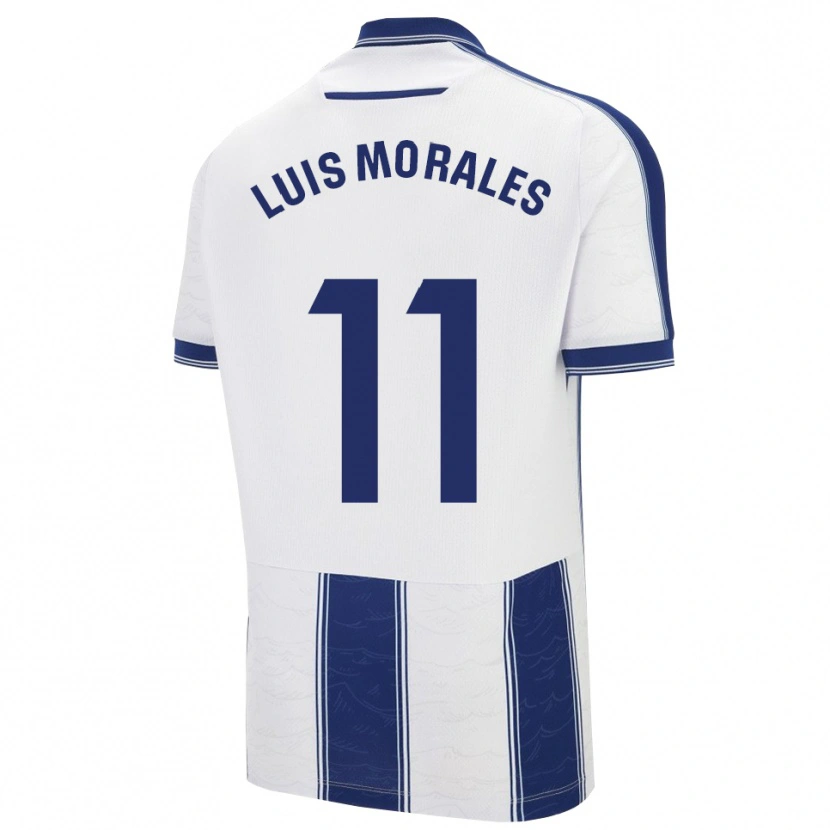 Danxen Kobiety José Luis Morales #11 Granatowo-Biały Wyjazdowa Koszulka 2025/26 Koszulki Klubowe