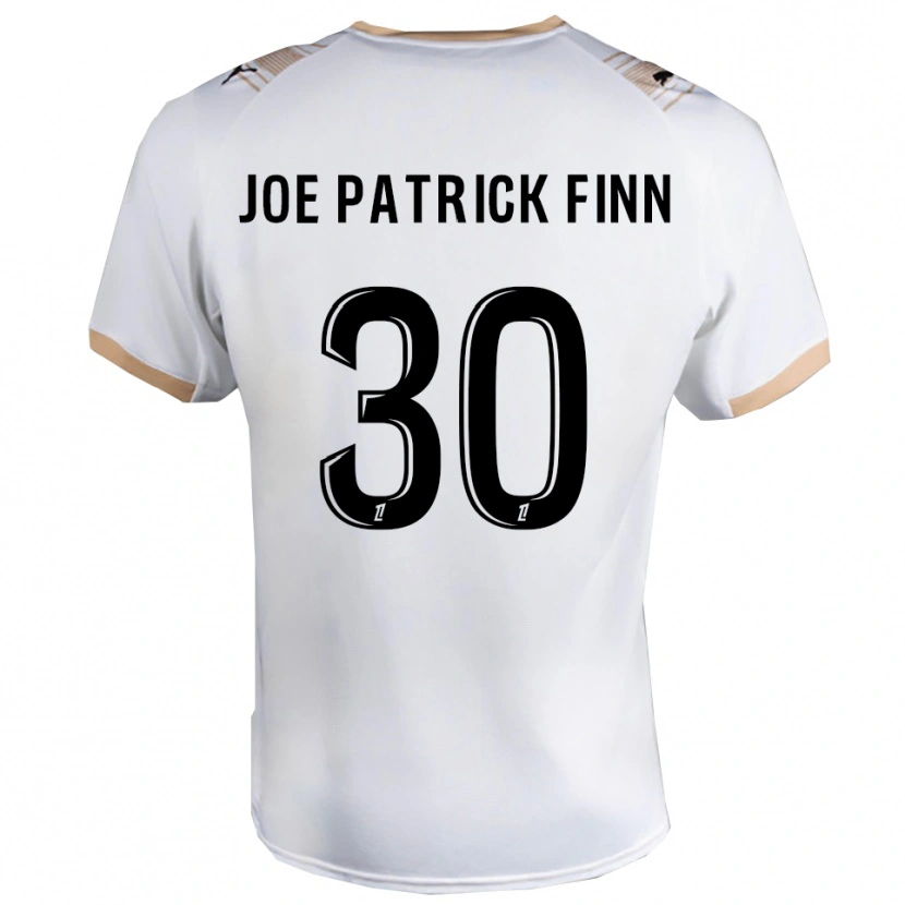 Danxen Kobiety John Patrick #30 Biało-Czarny Wyjazdowa Koszulka 2025/26 Koszulki Klubowe