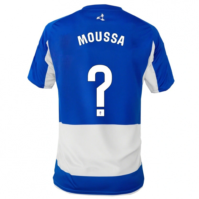 Danxen Kobiety Ismael Mahamadou Moussa #0 Niebiesko-Biały Wyjazdowa Koszulka 2025/26 Koszulki Klubowe