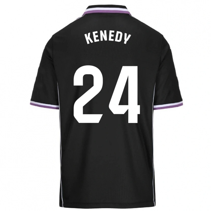 Danxen Kobiety Kenedy #24 Fioletowo-Czarny Wyjazdowa Koszulka 2025/26 Koszulki Klubowe