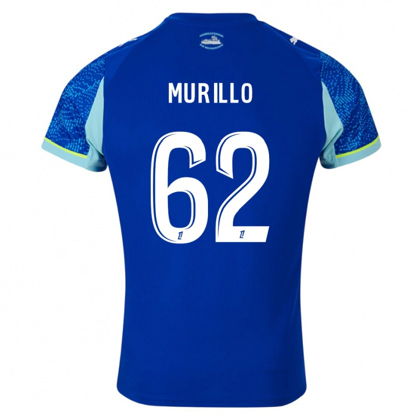 Danxen Kobiety Amir Murillo #62 Błękitno-Biały Trzeci Komplet Koszulka 2025/26 Koszulki Klubowe