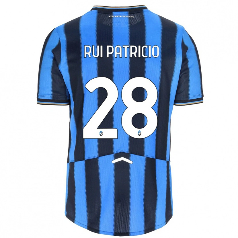 Danxen Dzieci Rui Patricio #28 Błękitny Czarny Domowa Koszulka 2025/26 Koszulki Klubowe