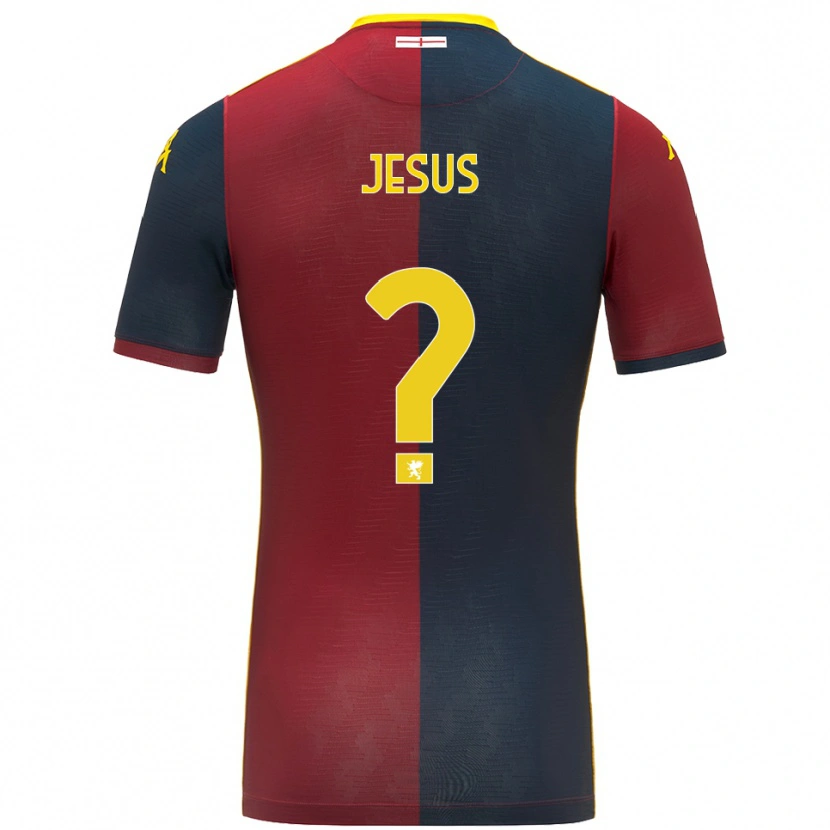 Danxen Dzieci Elton Jesus #0 Czerwony Królewski Niebieski Domowa Koszulka 2025/26 Koszulki Klubowe