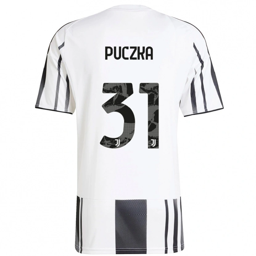 Danxen Dzieci David Puczka #31 Biały Czarny Domowa Koszulka 2025/26 Koszulki Klubowe