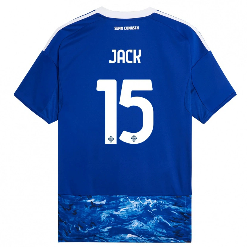 Danxen Dzieci Fellipe Jack #15 Niebieski Biały Domowa Koszulka 2025/26 Koszulki Klubowe