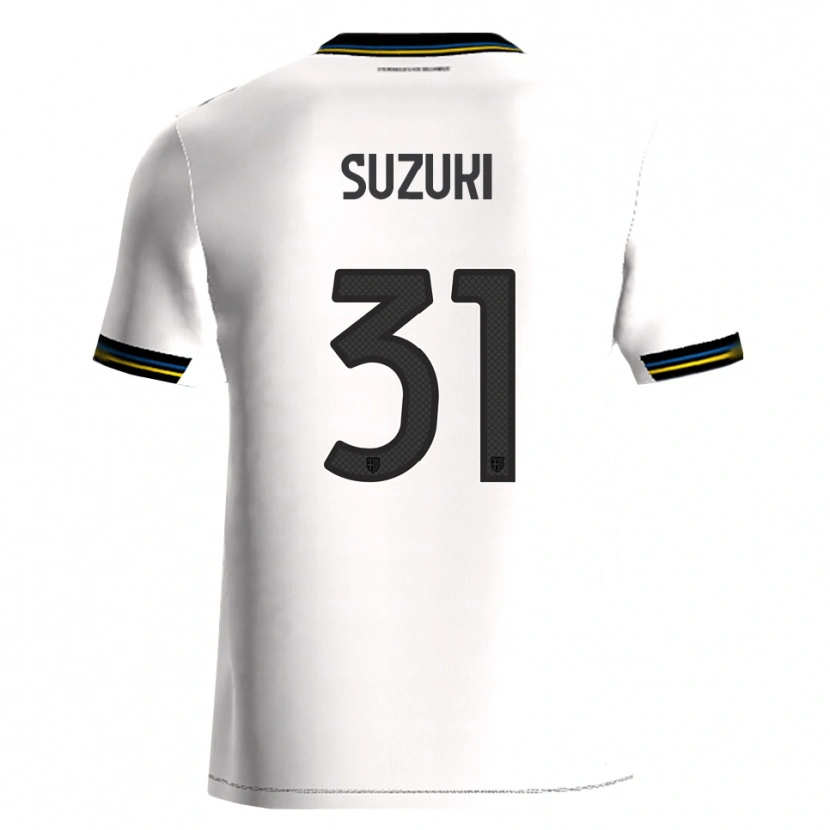 Danxen Dzieci Zion Suzuki #31 Biały Czarny Domowa Koszulka 2025/26 Koszulki Klubowe