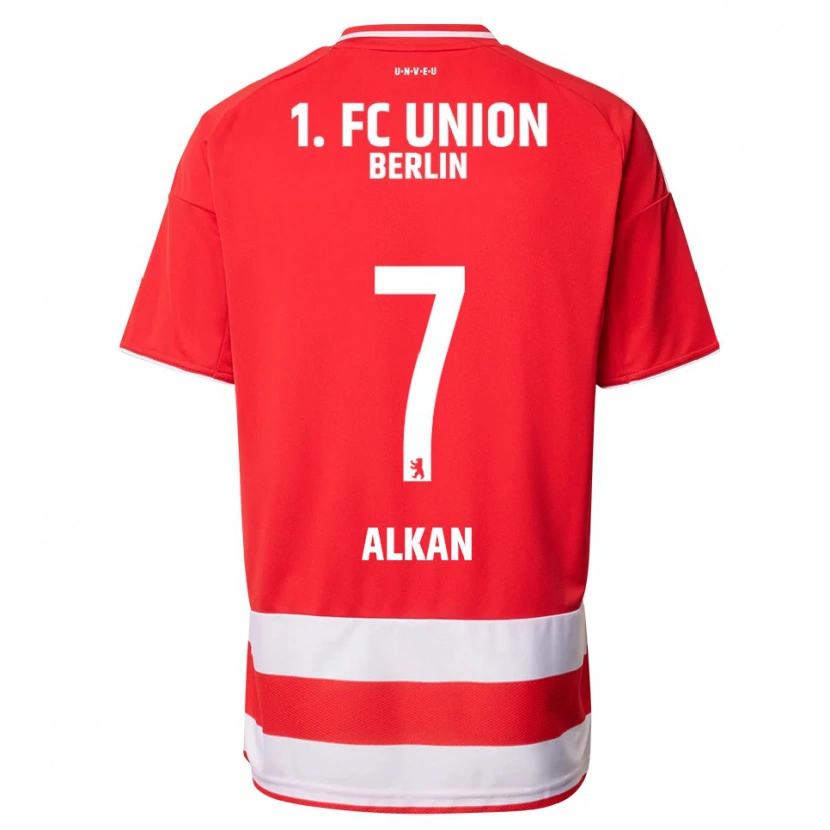 Danxen Dzieci Musa Alkan #7 Czerwony Biały Domowa Koszulka 2025/26 Koszulki Klubowe