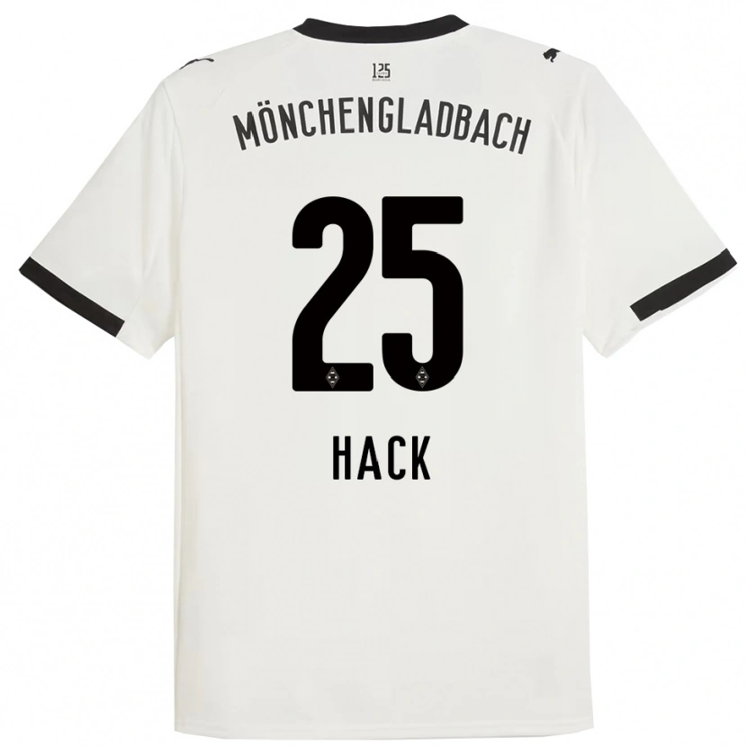 Danxen Dzieci Robin Hack #25 Biały Czarny Domowa Koszulka 2025/26 Koszulki Klubowe