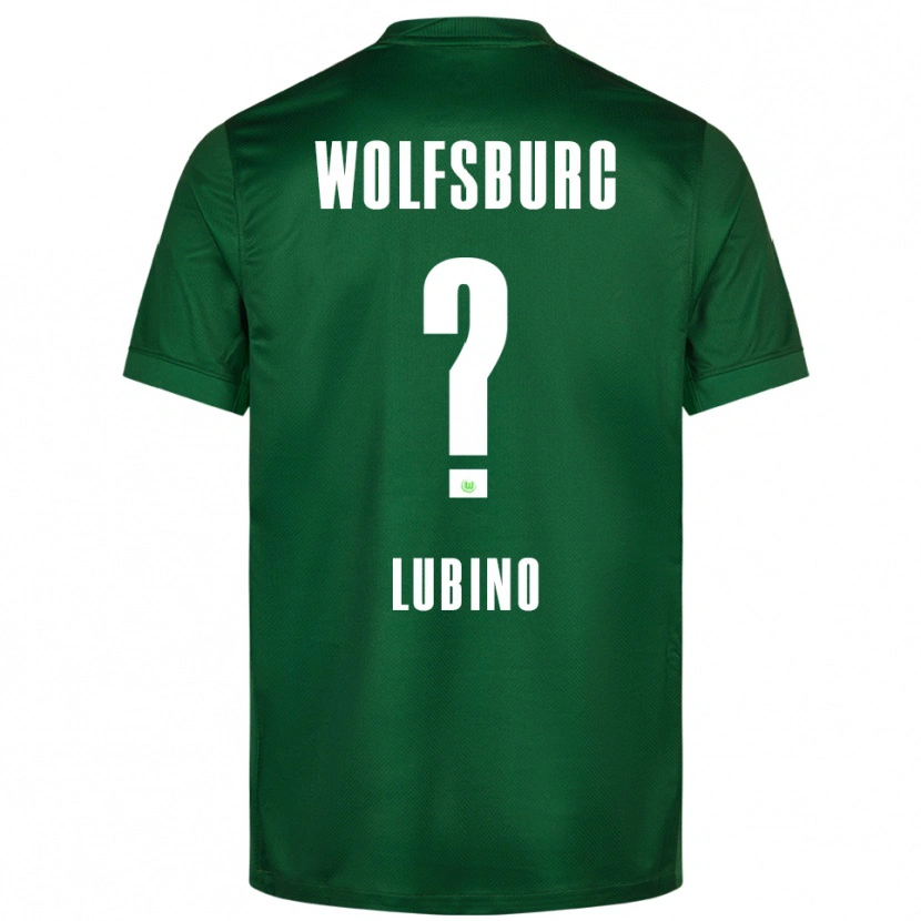 Danxen Dzieci Francesco Lubino #0 Zielony Biały Domowa Koszulka 2025/26 Koszulki Klubowe
